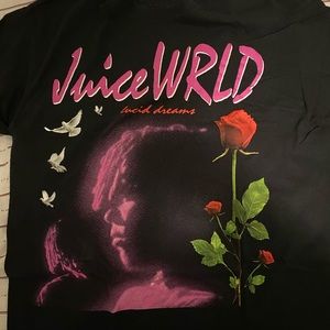 black juice wrld graphic tee from spencer’s